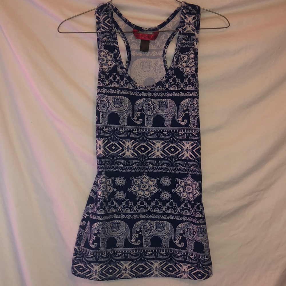 Patterned tank top